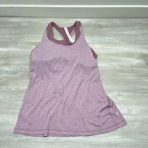 Lululemon Women’s Twist & Toil Tank Rose Blush Sports Bra Tank Top